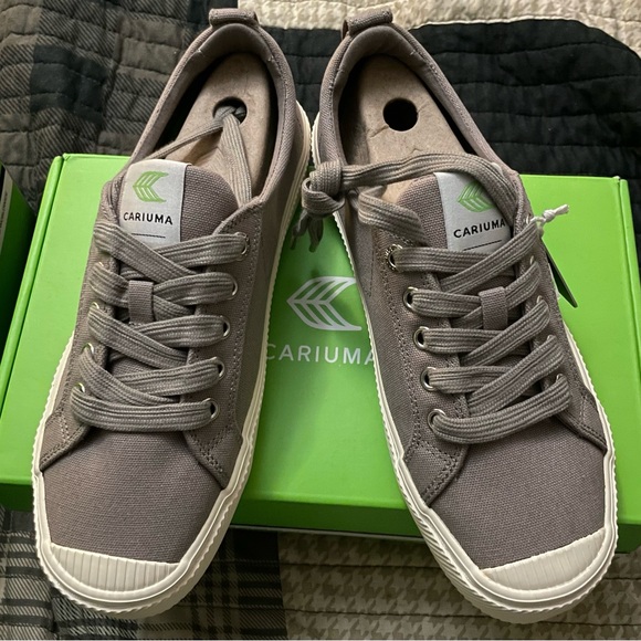 OCA Low Mystic Grey Canvas Sneakers - Picture 3 of 7